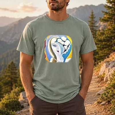 Album Cover Art for Layla Garment-Dyed T-shirt