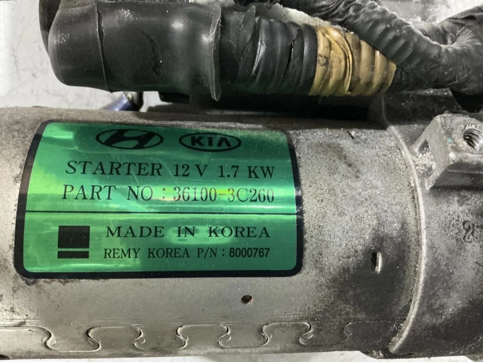 Motor De Arranque ID 361003C221 Se Adapta 14-16 SORENTO 829078 Foto 3 de 4