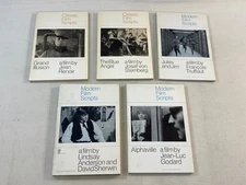 LOT Classic Film Scripts (2) + Modern Film Scripts (3) Various Titles SEE PHOTOS