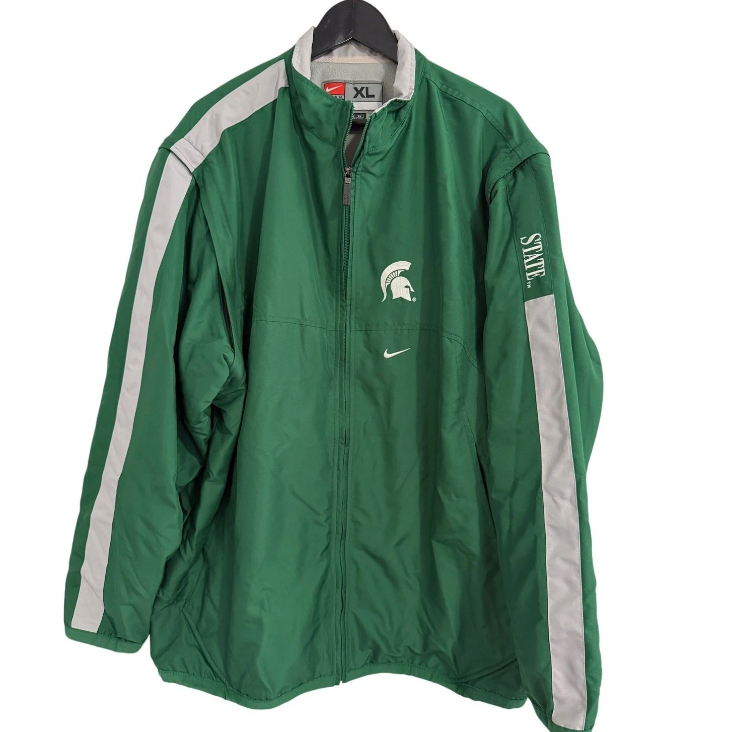 Michigan State Spartans Nike Softshell Jacket Size XL