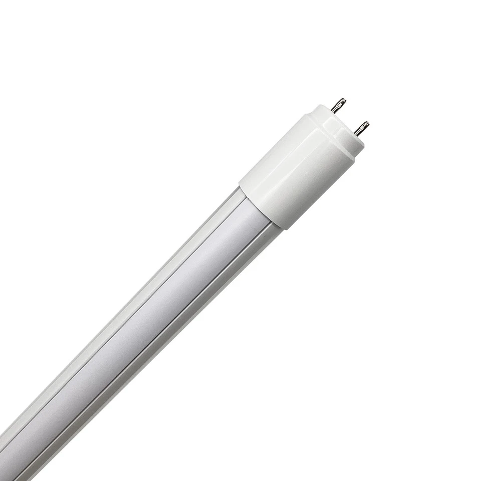 TUBO T8 A LED 20W 120CM DIFFUSORE OPACO PER PLAFONIERE CONNESSIONE BILATERALE - Immagine 2 di 4