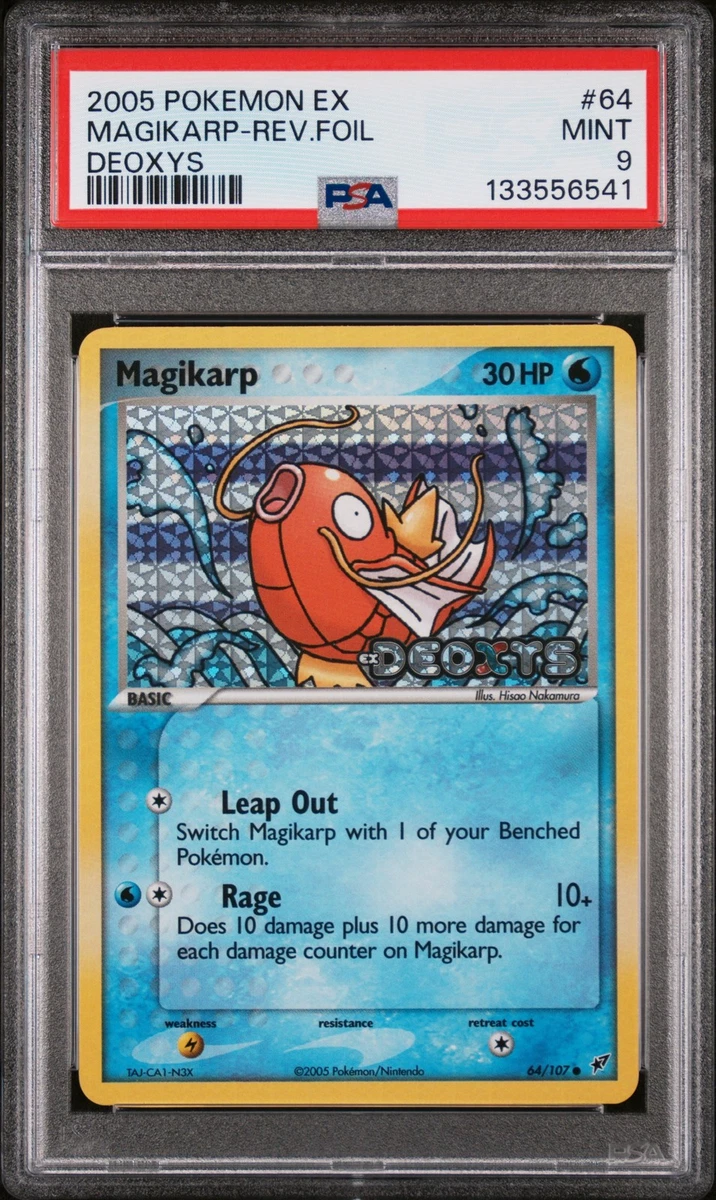 Pokémon TCG Professional Sports Authenticator (PSA) EX Deoxys