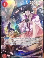 One Piece Card Game: Izo OP03- 003 500 Years In The Future English NM  Foil