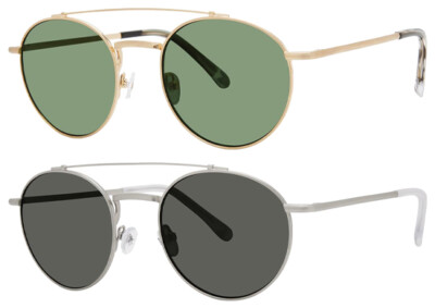 Original Penguin The Jerry Polarized Men's Vintage Style Round Sunglasses 