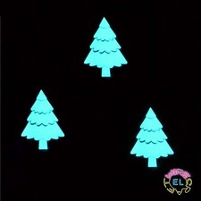 EL Christmas Tree - glowing Electroluminescent Panel with connector