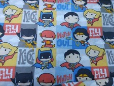 Dc comics cotton fabric