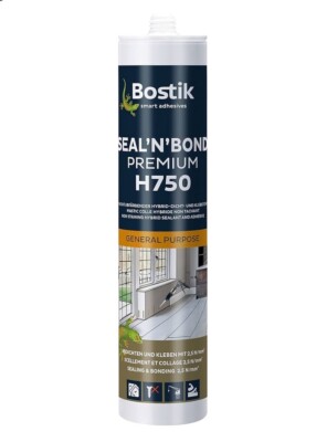 Bostik H750 Seal N Bond Premium Hybrid Klebdichtstoff 435g Kartusche Schwarz 