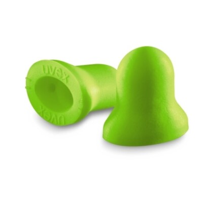 Uvex 2124002 Gehörschutzstöpsel xact-fit 250 Paar grün SNR 26 dB Größe M