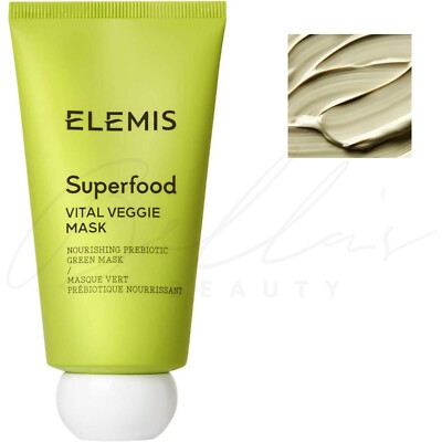 ELEMIS Superfood Vital Veggie Nourishing Prebiotic Green Facial Mask 75ml *NEU*