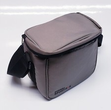 BUSHNELL SPORT-PAK CAMERA BINOCULAR DIVIDER BAG- Gray Zip Top w/ Strap