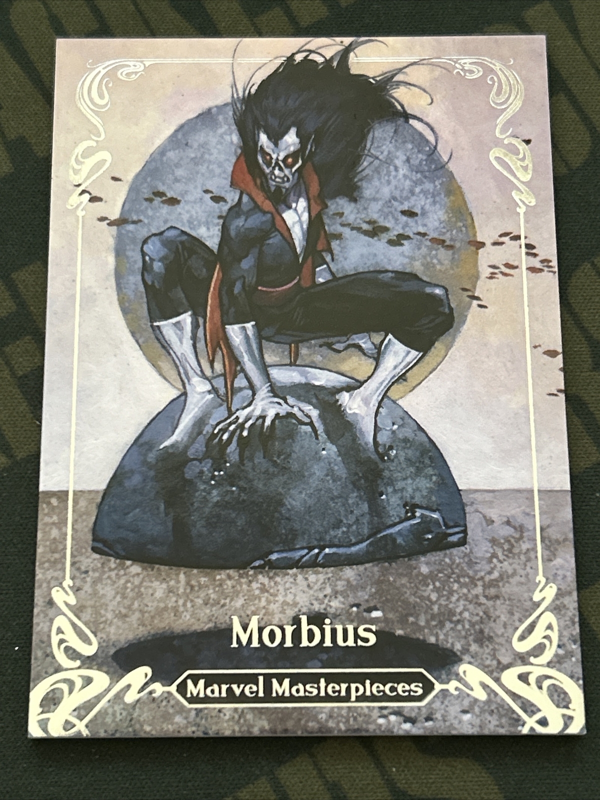 2018 Upper Deck Marvel Masterpieces Level 1 MORBIUS #27 Numbered #1289 of 1999