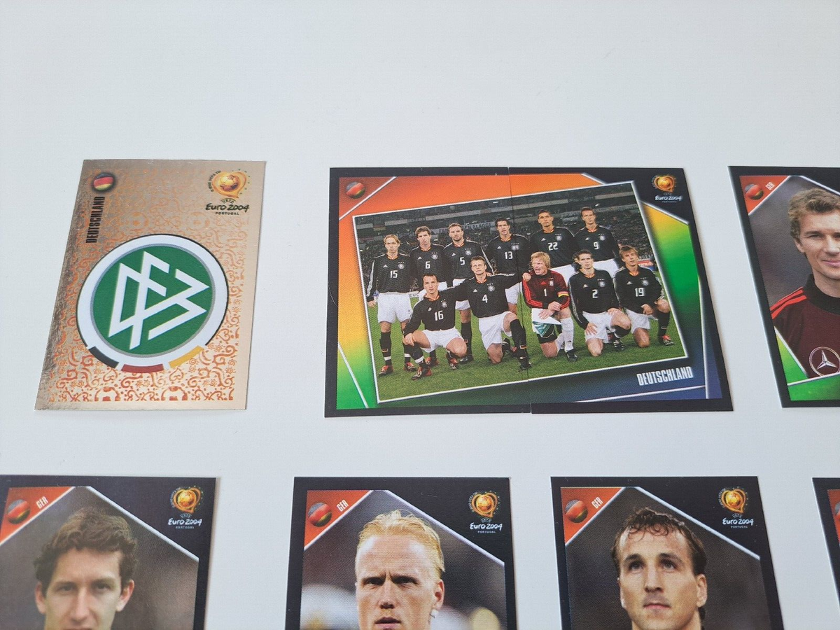 EURO 2004 PORTUGAL PANINI COMPLETE SET GERMANY STICKER | eBay