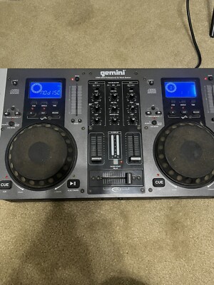 gemini ＣＤＭ3200 professional DJ Gemini CDM-3200 Professional Dual CD Mixing Console DJ For