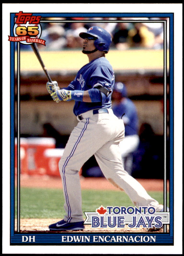 Edwin Encarnacion 233 2016 Topps Archives (1991 Topps Design)