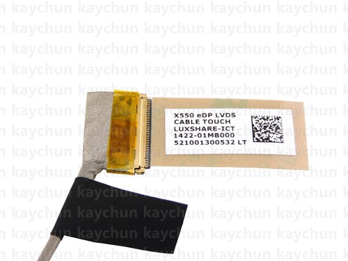 Cable EDP de video pantalla táctil LCD para ASUS 1422-01MB000 LVDS con micrófono - Imagen 2 de 7