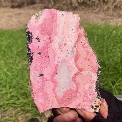 301G Natural Cobalto Calcite graininess Crystal Mineral specimen Healing-Congo - 第 2/24 張圖片