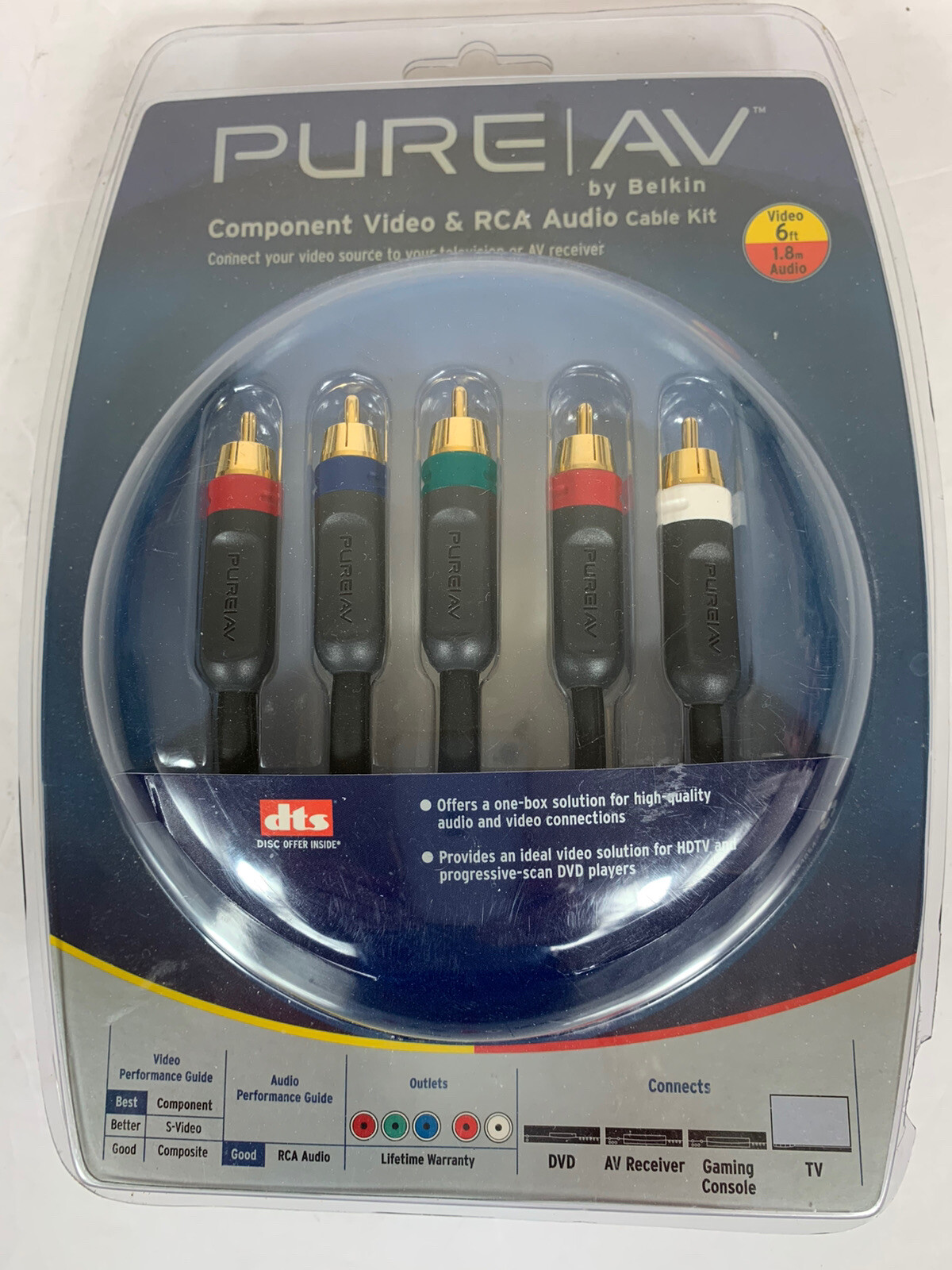 Pure AV By Belkin Video & RCA Audio Cable Kit eBay