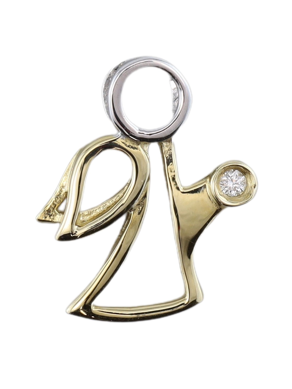 MIAMAR 1086143 Damen Anhnger 14 карат 585 Двухцветный wei 31590₽