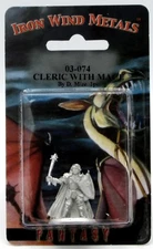 Ral Partha 03-074 Cleric with Mace (Fantasy Player Characters) Warrior-Priest