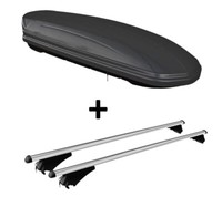 Skibox Vdpmaa460M+Alu-RelingträGer Aufl Reling FüR FüR Peugeot 308 SW Ab 14