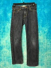 Levi's 514 Jeans 12 Kids Youth Boys Straight Blue Cotton Denim Pants