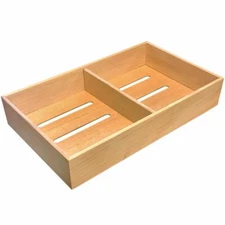 Spanish Cedar Cigar Tray for Multi-Purpose Storage - Size: 12.5" x 7.5" x 2.25"