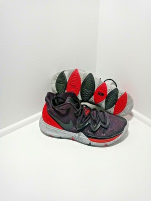 nike kyrie 5 university red black
