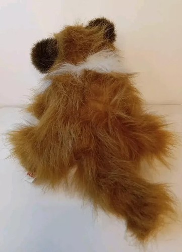 Ganz Webkinz Collie Dog Plush Toy No Code 7" tall x 12" long Clean Soft HM149 - Picture 4 of 7