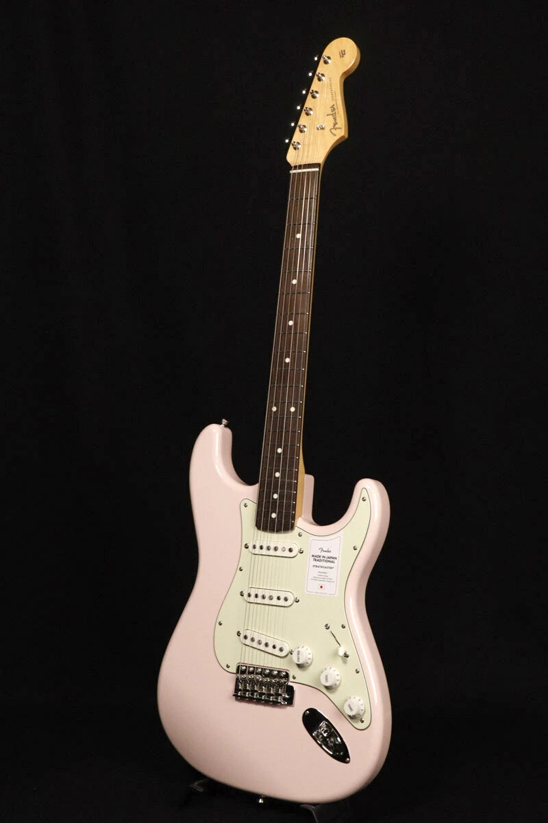 よ*K様 Fender Mexco ST Classic 60’s シェルピンク Fender Made in Japan Traditional 60s Stratocaster Shell Pink with