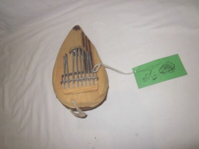 Holz Kalebasse Stil Musikinstrument Afrikanischer Stil Alt Rustikal 