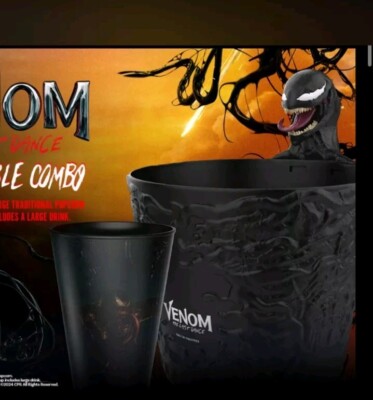 Venom The Last Dance Popcorn Bucket & Cup Combo AMC Exclusive