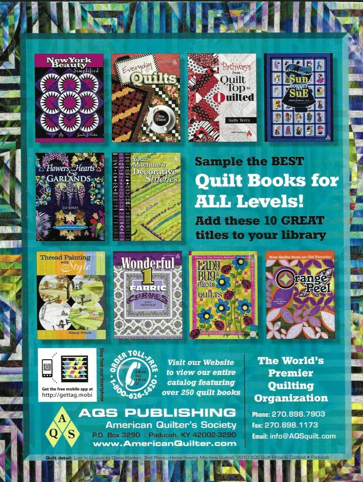 Quilters Newsletter Magazine Draft Design Techniques 3-D Fabric Embellish 2011