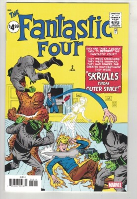 FANTASTIC FOUR #2 FACSIMILE EDITION - 1st APP OF THE SKRULLS - MARVEL/2025