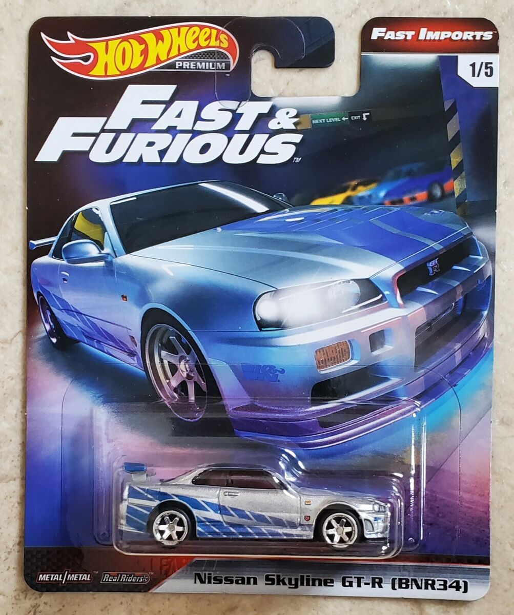 Hot Wheels Premium Fast Imports 1/5 Nissan Skyline GT-R Hot Wheels Premium Fast Imports 1/5 Nissan Skyline GT-R