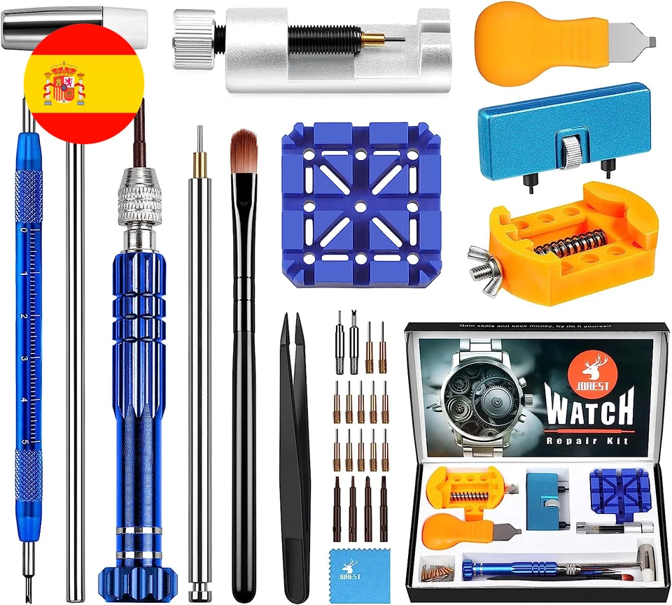 Kit Destornillador Relojero para abrir y reparar Relojes, Cambiar Pila,Ajustes.. - Imagen 2 de 4
