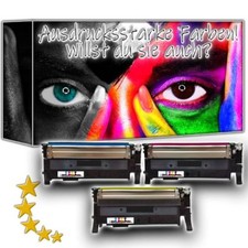3x High Quality Toner CMY komp.zu C406 M406 Y406 für HP SAMSUNG Xpress C460N
