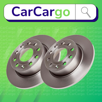 Premium Solid Front Brake Discs VW Golf Plus 1.6 FSI 2004-2008 253 mm