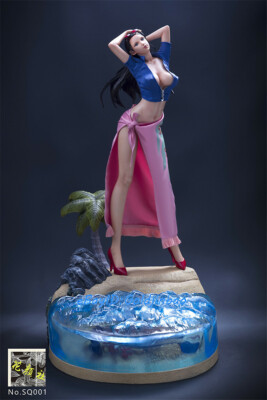 One Piece Nico Robin Resin Model Painted Cast Off 1/4 Scale In