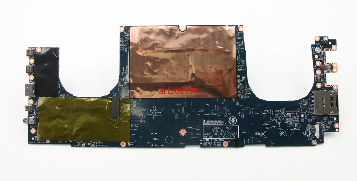 For Lenovo ThinkPad X1 Extreme 2nd Gen Motherboard 18809-2 i7