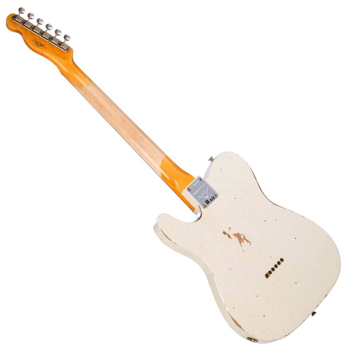 Fender Custom Shop LTD 1964 Telecaster Relic Olympic White w Fender Custom Shop LTD 1964 Telecaster Relic Olympic White w