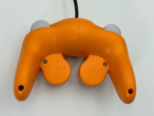 Official OEM Nintendo GameCube Controller Orange DOL-003 Japan - Excellent+ - Picture 9 of 12