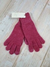 Womens Winter Knit Gloves, Burgundy, Touch Screen Compatible, A New Day Brand