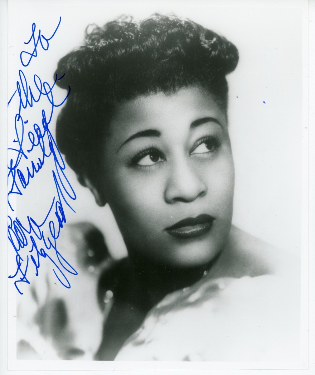 Ella Fitzgerald ~ Signed Autographed Vintage Photograph Queen of