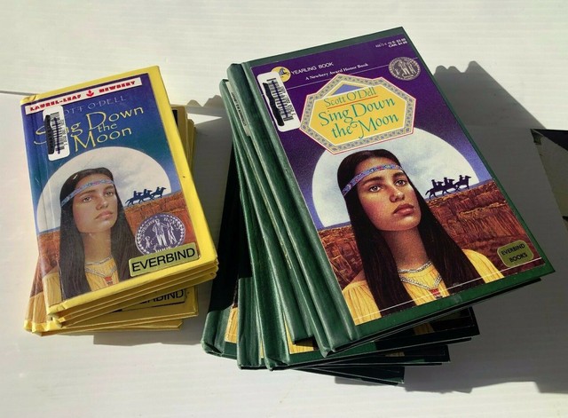 Sing Down the Moon by Scott O�Dell bundle of 11 hardcover Everbind