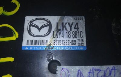 LKY4 18 881C ecm ecu computer 2007 Mazda 6 Mazda6 | eBay