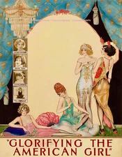 Glorifying the American Girl 8.5x11" Photo Print Vargas Ziegfeld Movie Poster