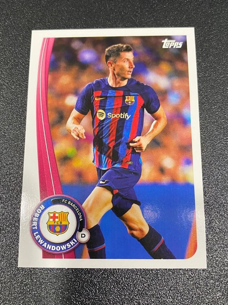 2022-23 Topps FC Barcelona Fan Set - Robert Lewandowski #BA-13 for