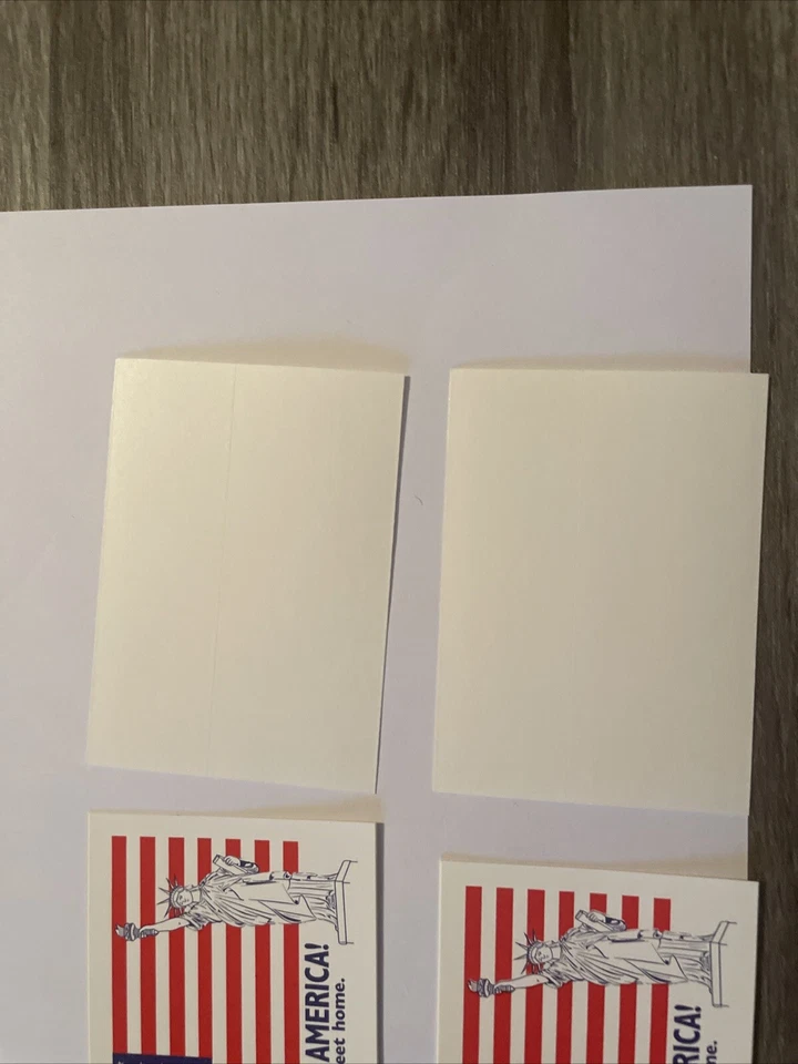 6 X 2001 Topps Enduring Freedom Sticker #1 God Bless America Flag Lot - Image 2 of 4