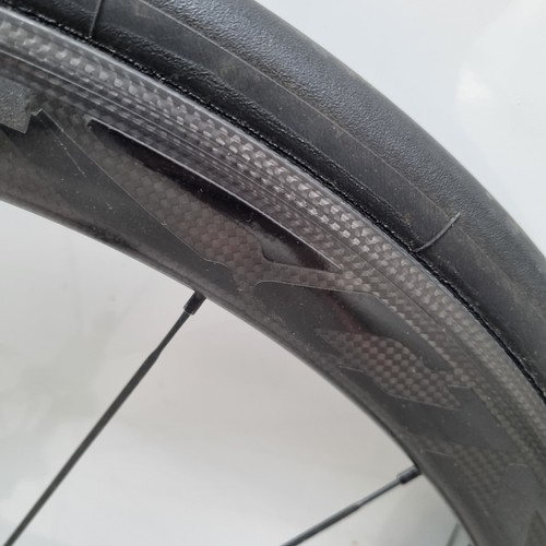 MAVIC COSMIC PRO CARBON SSC WHEELSET WHEELS 700c SHIMANO 11 SPEED TUBULAR BIKE - Picture 5 of 22