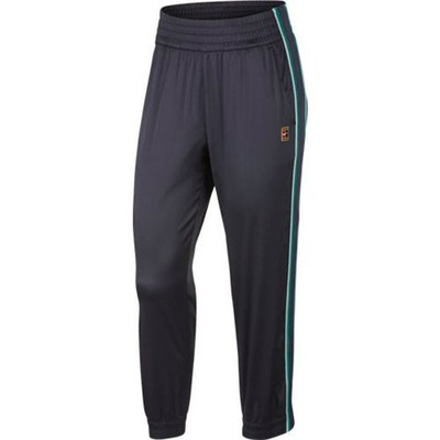 NWT Women s small nikeCourt Stadium Pant Gridiron/Neptune nike court 933771-009